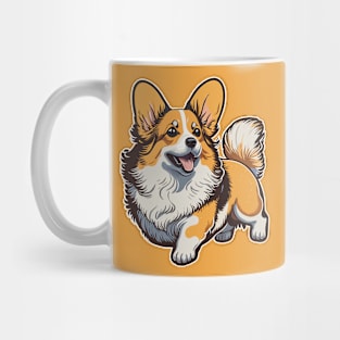 Corgi Portrait Mug